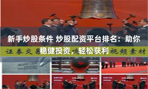 新手炒股条件 炒股配资平台排名：助你稳健投资，轻松获利