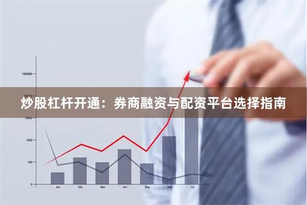 炒股杠杆开通:券商融资与配资平台选择指南
